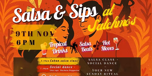 \u2728\ud83d\udc83 Salsa Nights & Sips at Satchmo\u2019s Corner \ud83c\udf79\ud83c\udfb6