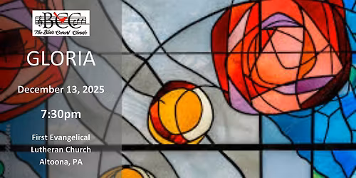 Blair Concert Chorale Winter Concert | 12\/13\/25 | Rutter's Gloria