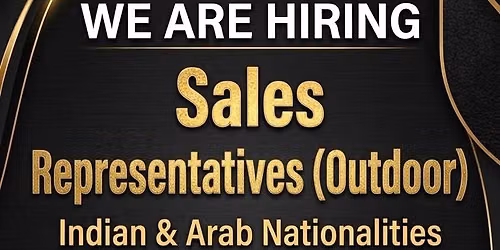 Hiring Sales Outdoors Open Day 