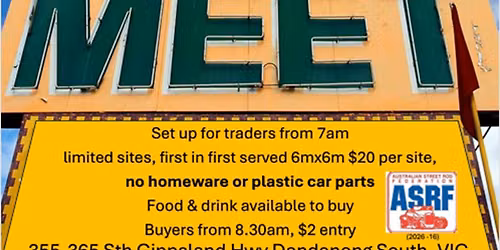 Bay Rodders swap meet