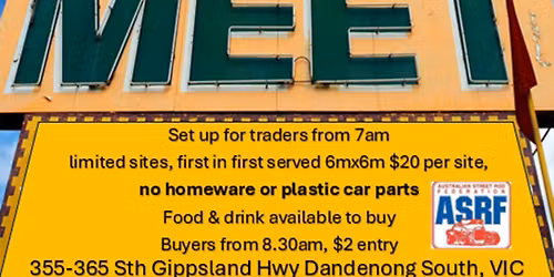 Bay Rodders swap meet