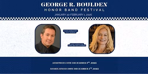 George R. Boulden Honor Band Festival