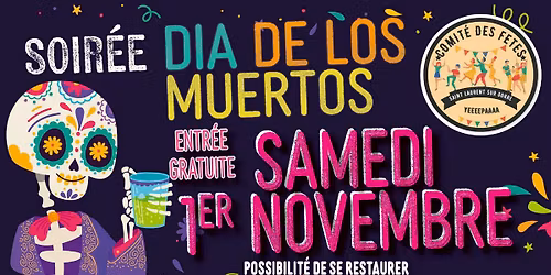 Soir\u00e9e Dia de los Muertos 