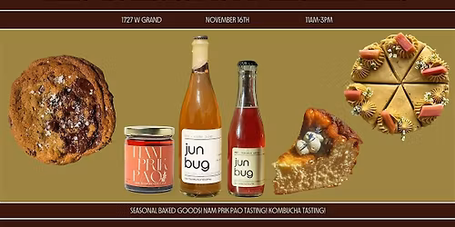 SEASONAL BAKED GOODS! KOMBUCHA TASTING!