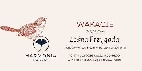 Wakacje Le\u015bna Przygoda Wejherowo