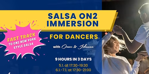 Salsa On2 Immersion Course for Dancers 