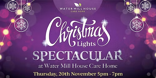 Christmas Lights Spectacular at Water Mill House