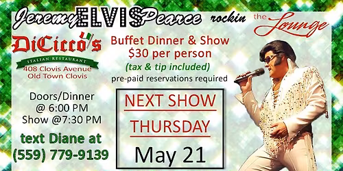 DiCicco's Dinner Show!