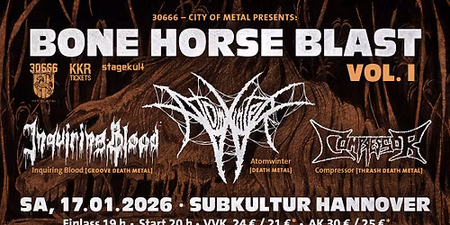 Bone Horse Blast Vol.1