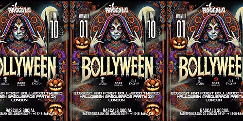 Bollywood Halloween Masquerade