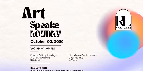 Art Speaks Loudly: A Multi-Sensory Art Show