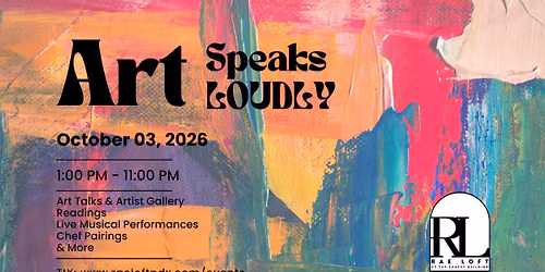 Art Speaks Loudly: A Multi-Sensory Art Show