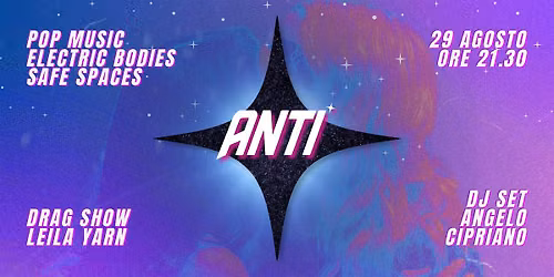 DJ SET! \u2022 ANTI \u2022  Ostello Bello Palermo