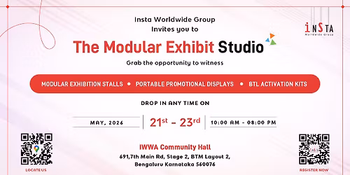 The Modular Exhibit Studio in Bengaluru 2026