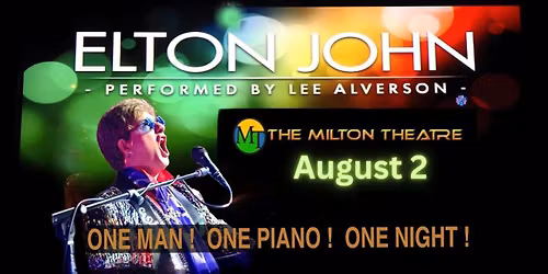 Tribute to Elton John featuring Lee Alverson