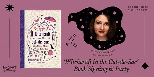 Witchcraft in the Cul-de-Sac: Book Signing *in-person!*
