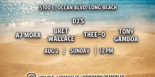 Therapy + re:love Beach Party