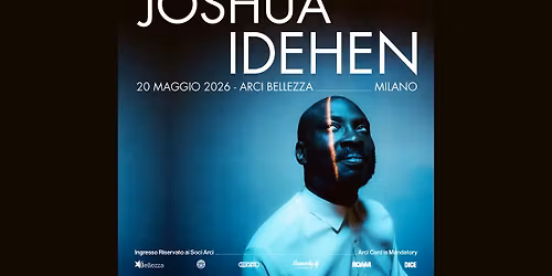 Joshua Idehen | Milano, Arci Bellezza