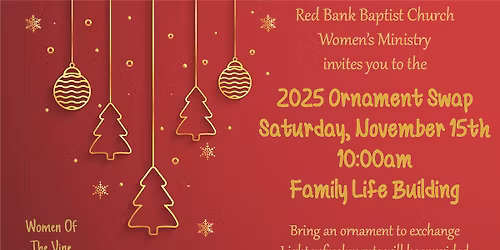 2025 Ladies' Ornament Swap