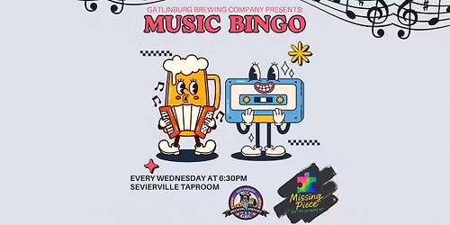 (FREE!) Music Bingo @ Gatlinburg Brewing Company - Sevierville