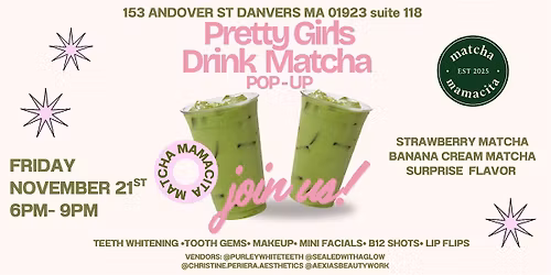Pretty Girls Drink Matcha!
