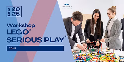 Workshop LEGO\u00ae SERIOUS PLAY\u00ae Roma: Dare forma all\u2019IA