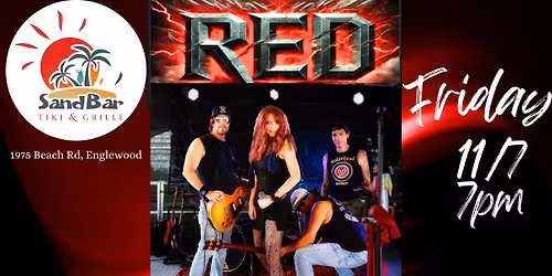 Red returns to the Sandbar this Friday!!