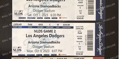 Arizona Diamondbacks at Los Angeles Dodgers at Dodger Stadium