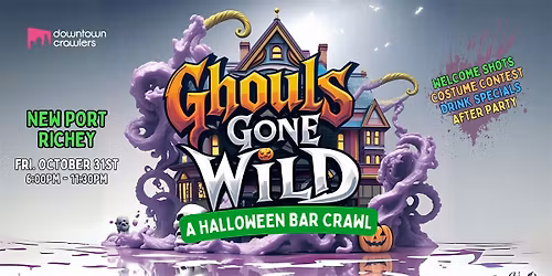 Halloween Bar Crawl 10\/31 - New Port Richey