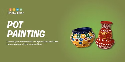 Navratri Pot Painting