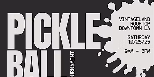 LASN Pickleballoween Smash Tournament