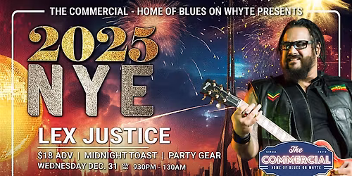 NEW YEAR'S EXTRAVAGANZA FEAT. LEX JUSTICE