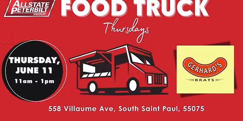 Food Truck Thursdays - Gerhard's Brats