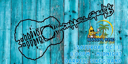 Darrell Sikes Band @ Banana Wind Bar & Grill