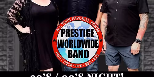 90\u2019s \/ 00\u2019s Night w Prestige Worldwide Band at Copperhead Creek