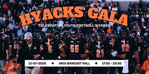 Hyacks Youth Football & Cheer Club Gala