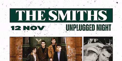 THE SMITHS night w\/ The Handsome Devils live