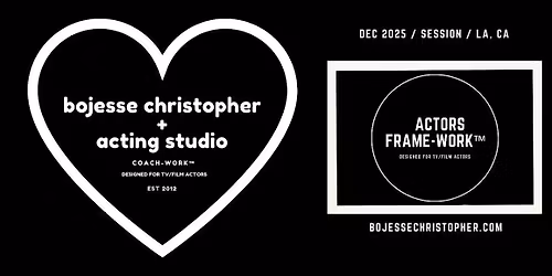 Actors Framework \u00b7 Craft+Career TV\/Film \u00b7 On Camera \u00b7 Group Workshop\/DEC