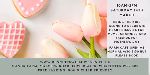 Mothers Day Weekend Biscuit Decorating