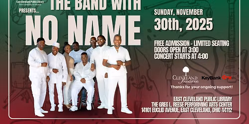 ECPL Presents... "The Band With No Name" Concert