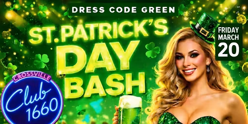 🍀St Patrick’s Bash @ Club 1660