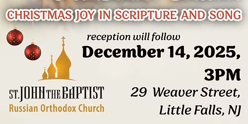 O Radiant Dawn: Christmas Joy - A Choral Concert