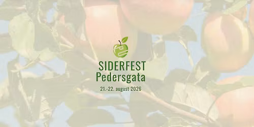 Siderfest Pedersgata 2026