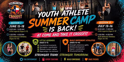 CrossFit Athlete Camp - July Session
