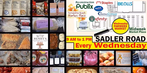 Fernandina Beach Market Place Mid-Week Farmers Market