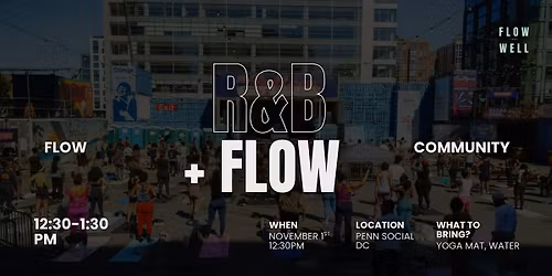 R&B + Flow at Penn Social