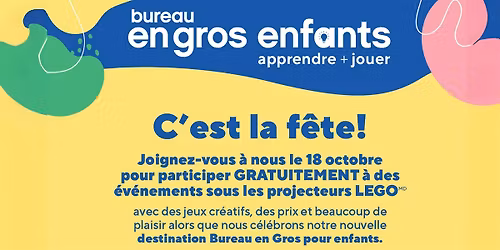 Lego à Bureau en Gros Enfants Apprendre + Jouer Saint-Eustache Magasin 272