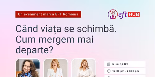 C\u00e2nd via\u021ba se schimb\u0103? Cum mergem mai departe. 