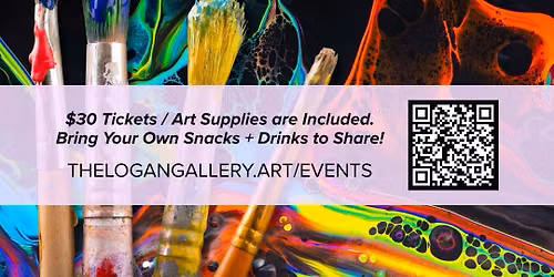 Black Light Paint Night @ The Logan Gallery