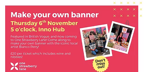 Make your own Banner with Bianco Perry